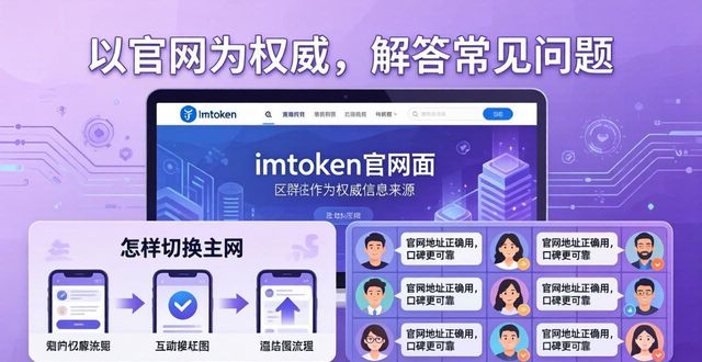 imToken官网地址用对了吗？两步打造你的口碑