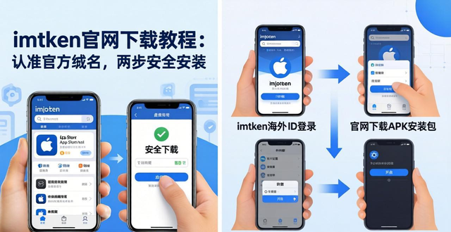 imtoken官网下载教程：认准官方域名，两步安全安装