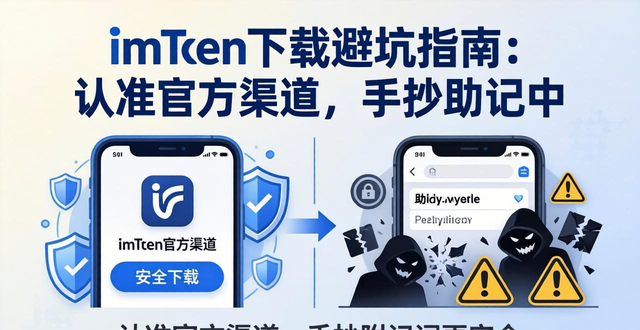 imToken下载避坑指南：认准官方渠道，手抄助记词